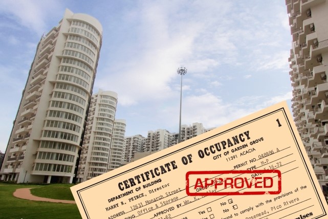 Certificate Of Occupancy