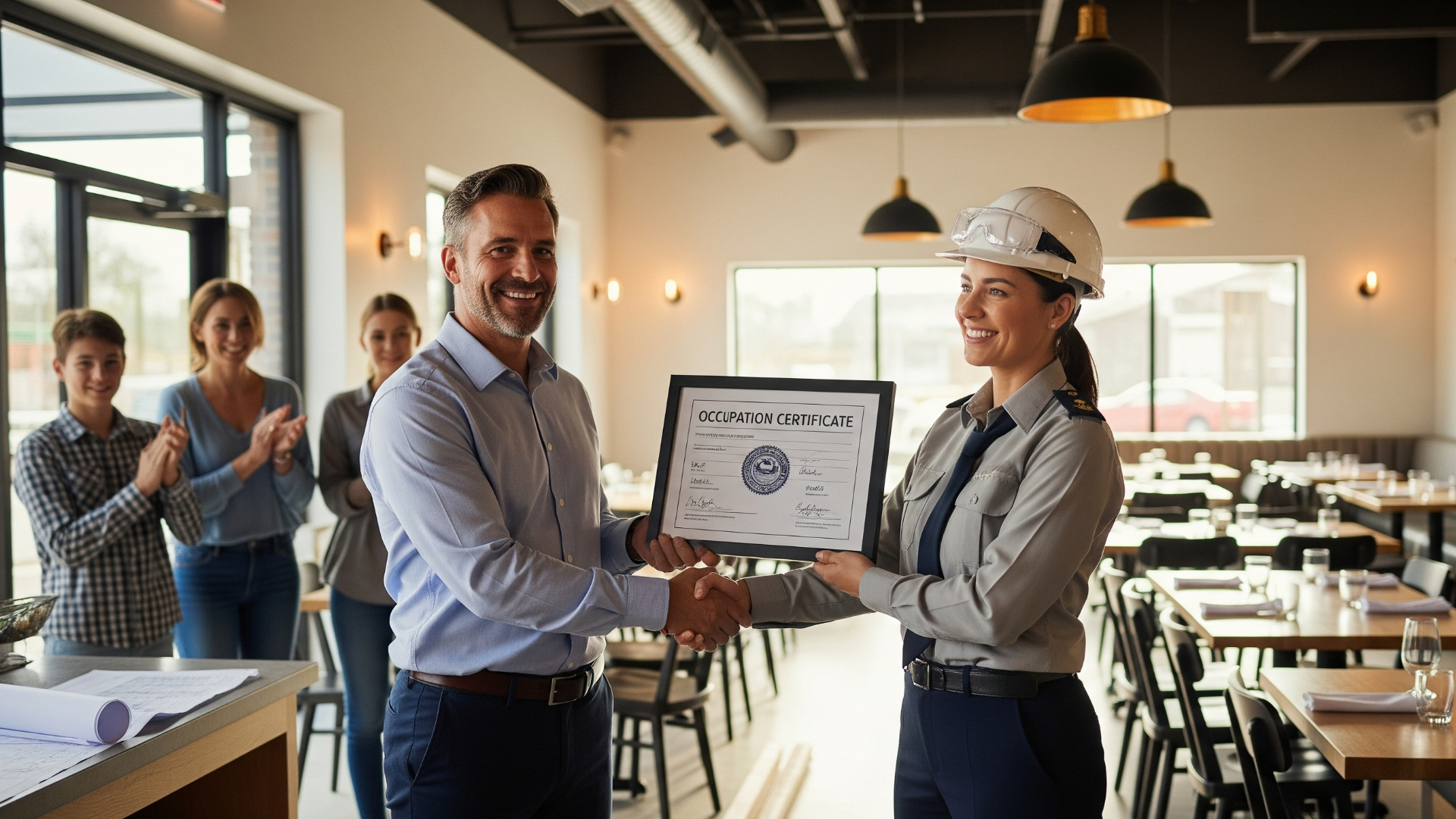 two people doing town planning in an office